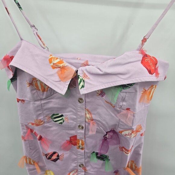 Maeve Anthropologie Pink Candy Mini Dress Size 2 - Picture 5 of 15